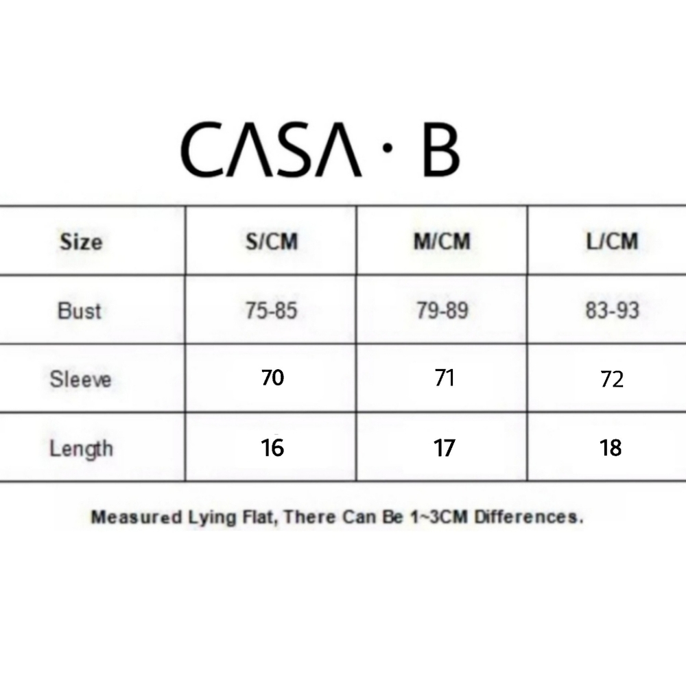 5⭐️CASA B | Lolita front tie blouson sleeve top - Picture 7 of 7